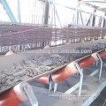 Impact resistant and wear resistant EP rubber conveyor belt